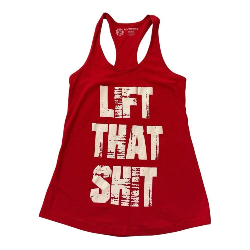 LIFT THAT SH*T Gym workout Tank Top | Women’s size small